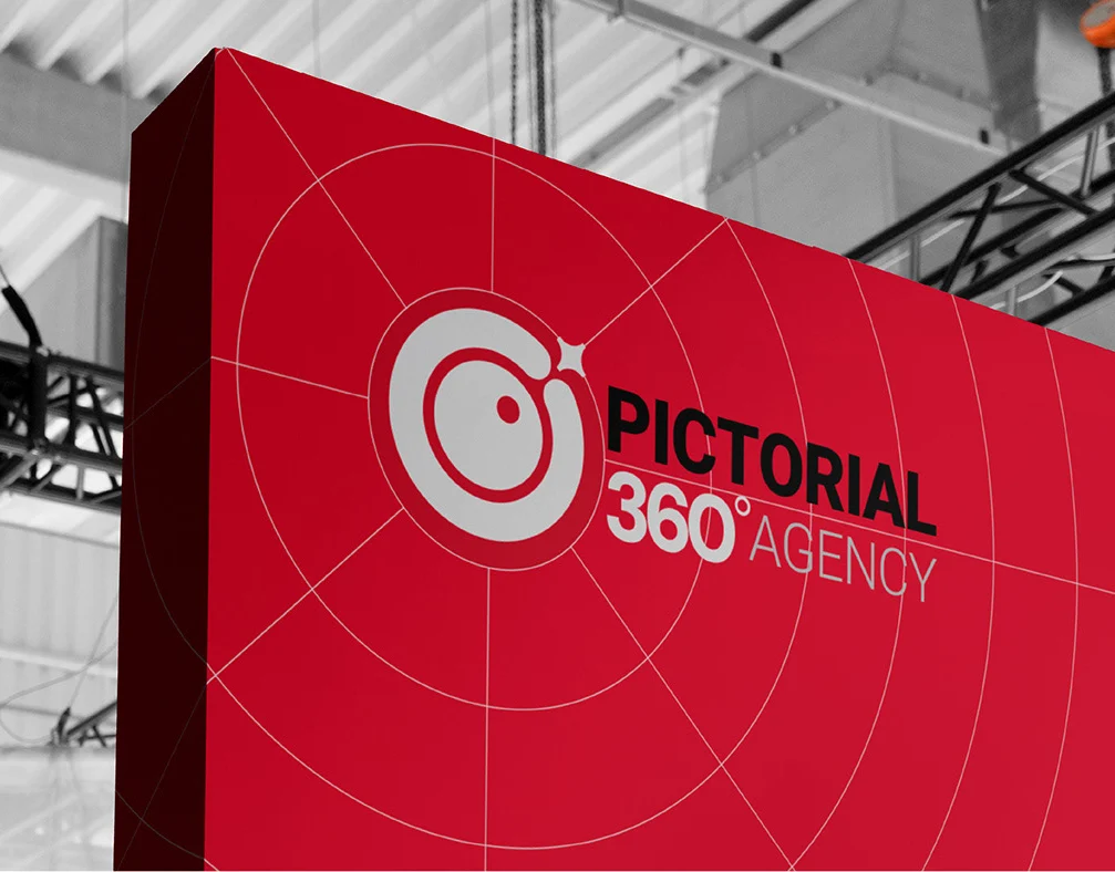 Pictorial 360 visual identity