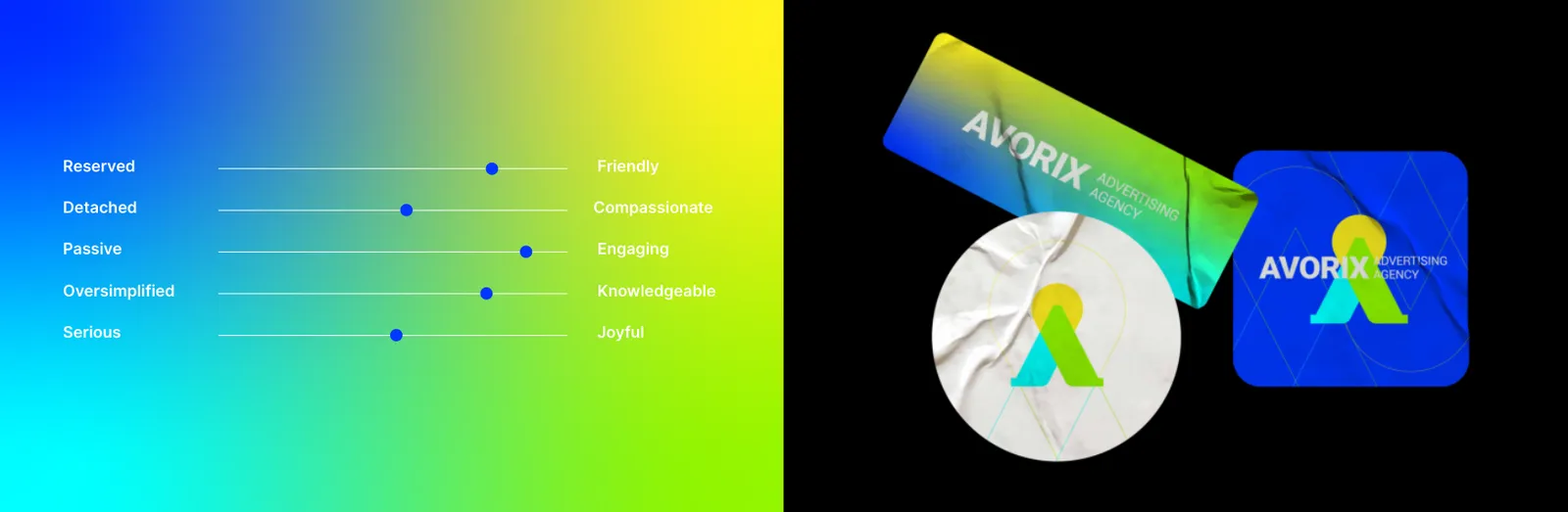 AVORIX: Tone of voice