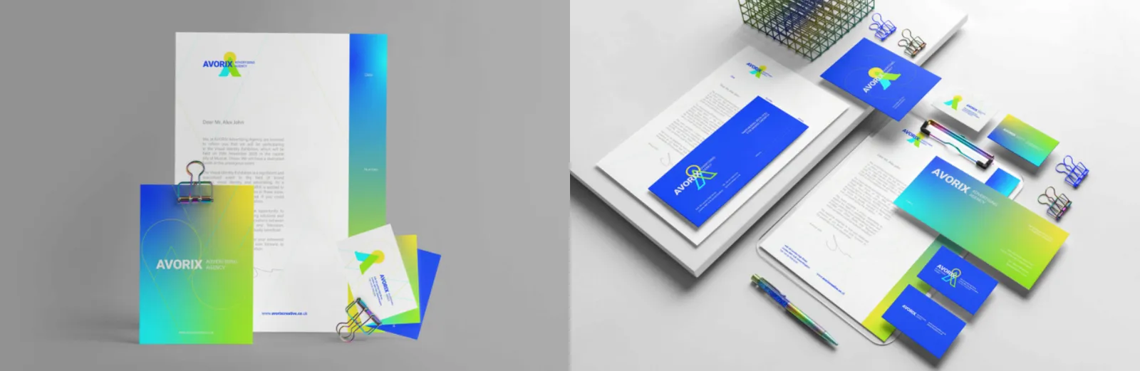 AVORIX: Stationery set