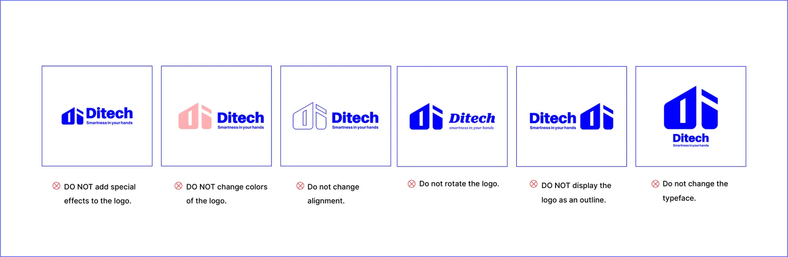 DITECH: Falsche Verwendung