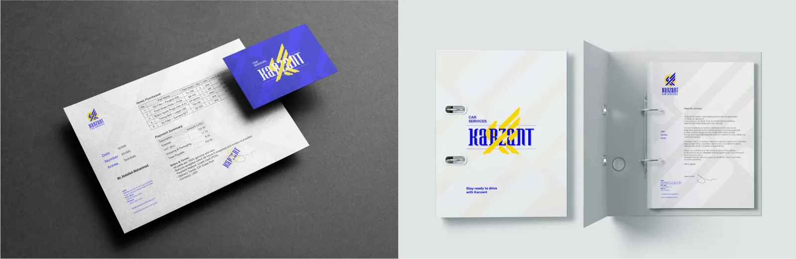 KARZANT: Letterhead