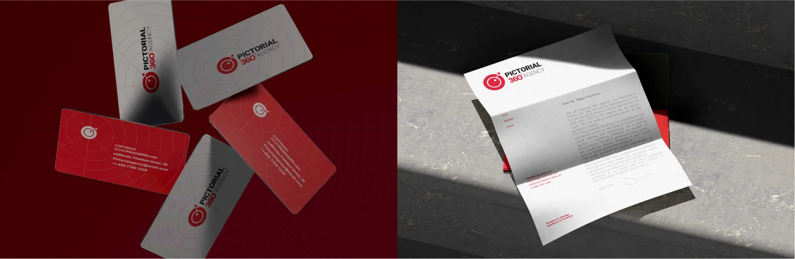 Pictorial 360: Business cards