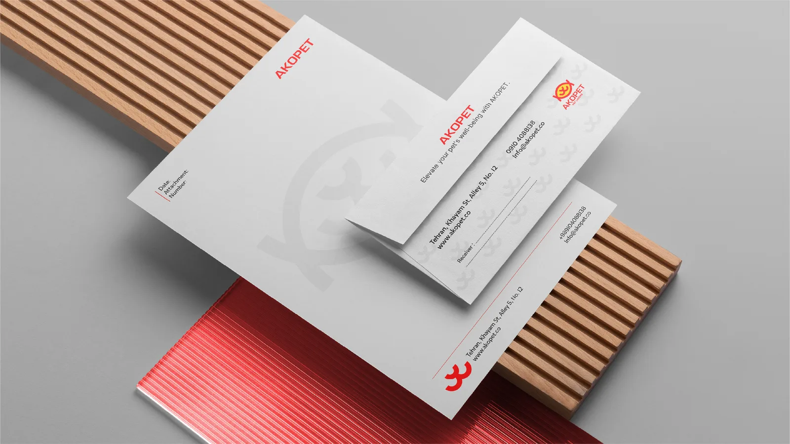 AKOPET: Stationery set