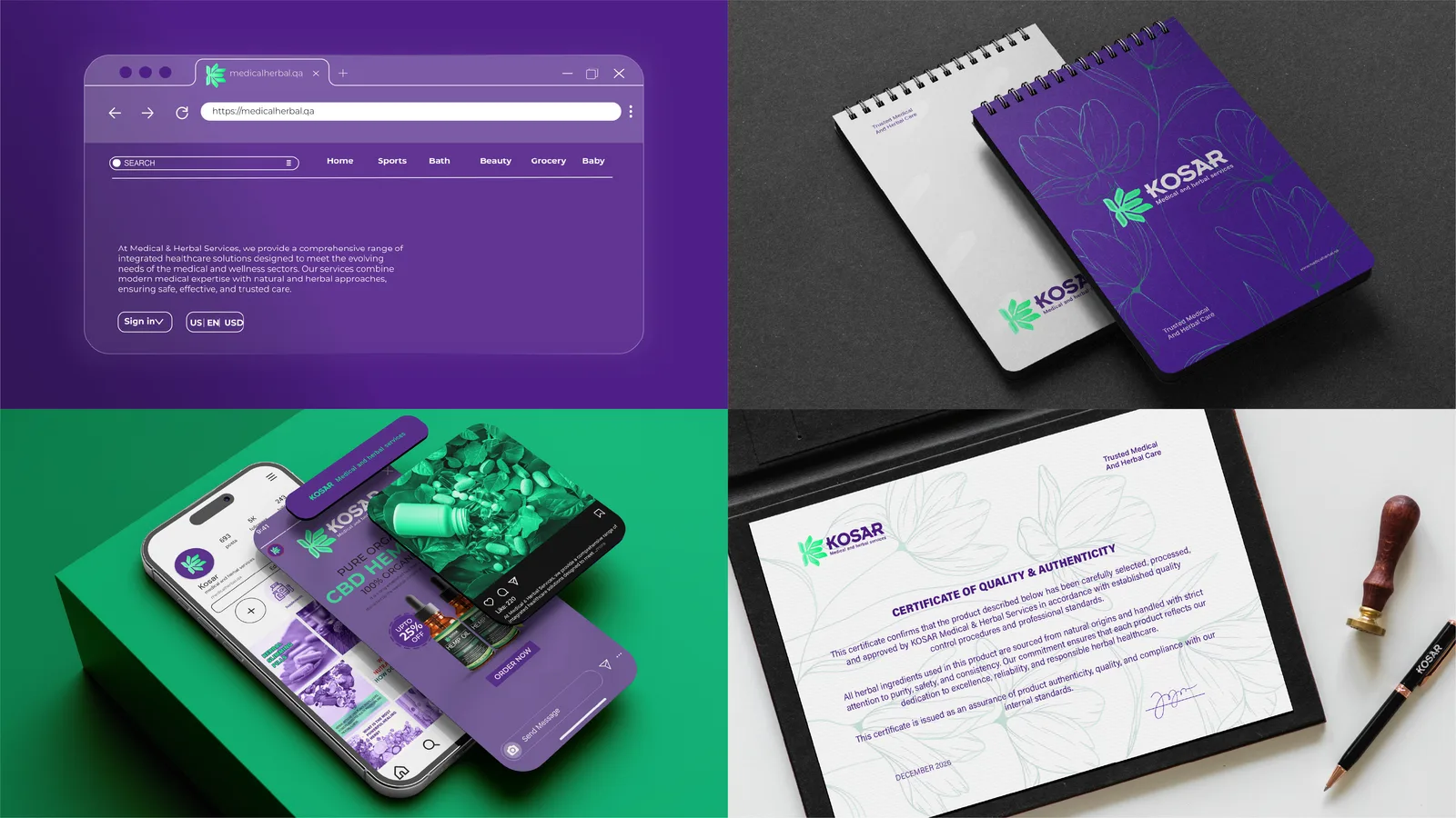 Kosar: Website