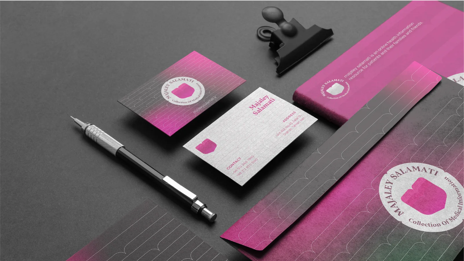 Majaley Salamati: Stationery set