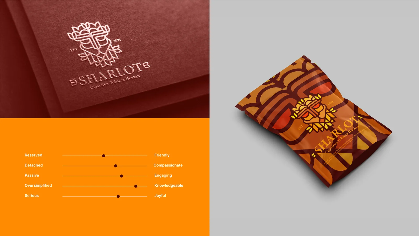 Sharlot: Tone of voice
