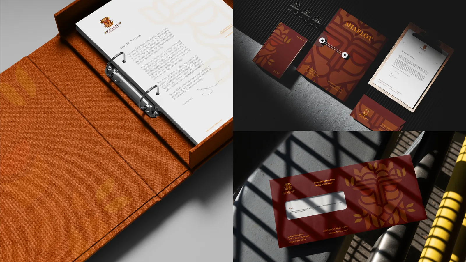 Sharlot: Stationery set